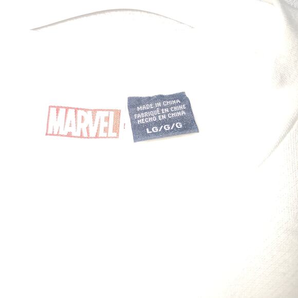 Marvel Deadpool Graphic white sweatshirt men's Large - Picture 6 of 6